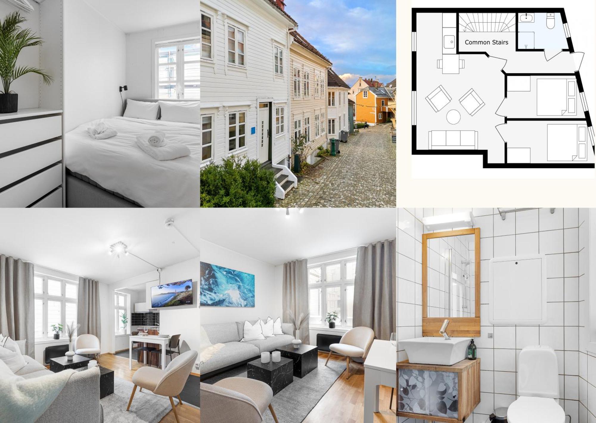 Homerentals Apartments - Behind Bryggen & Historic Cobblestone Streets - 2 Floor Renovated From February 2025 Bergen Dış mekan fotoğraf
